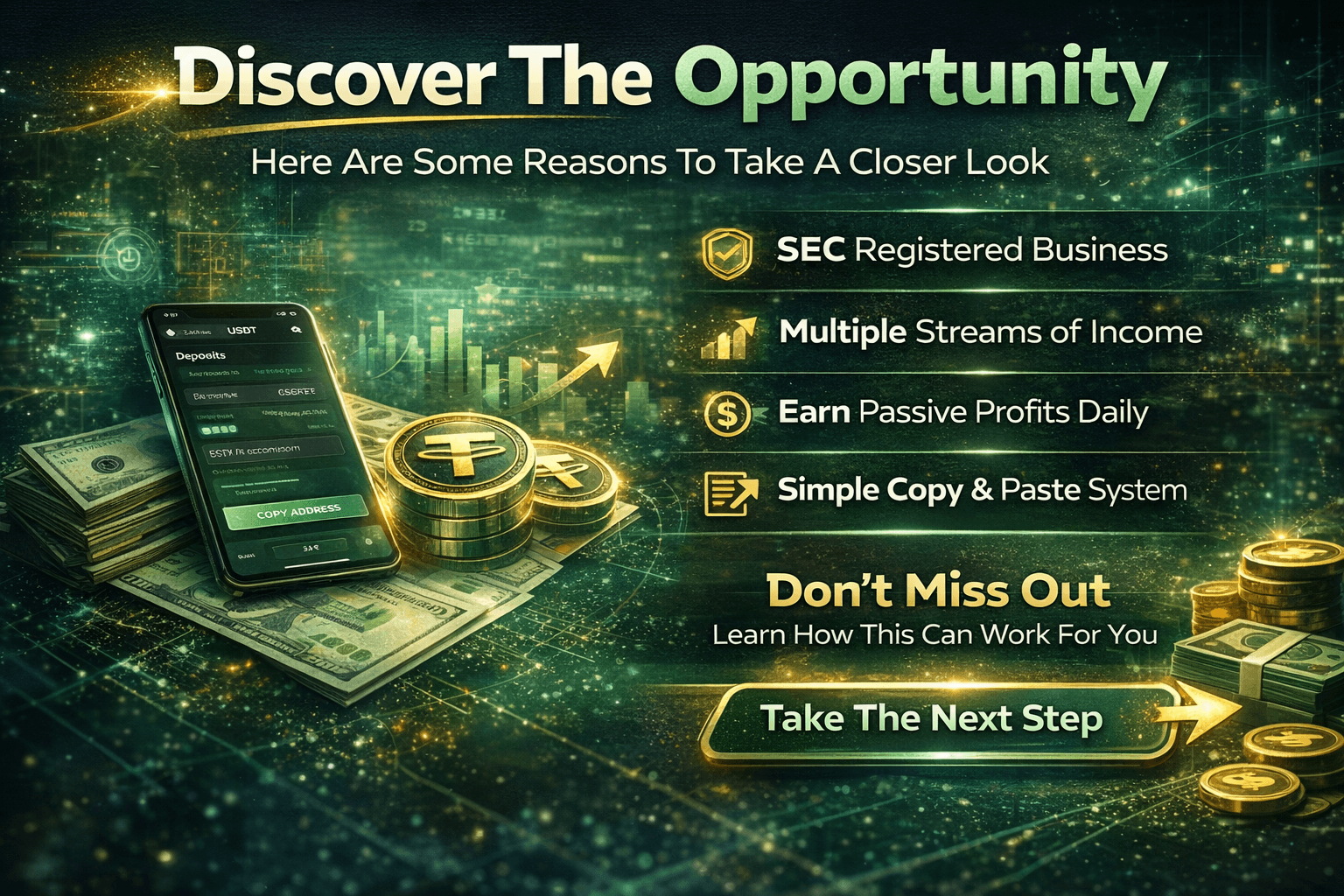 Discover the opportunity banner